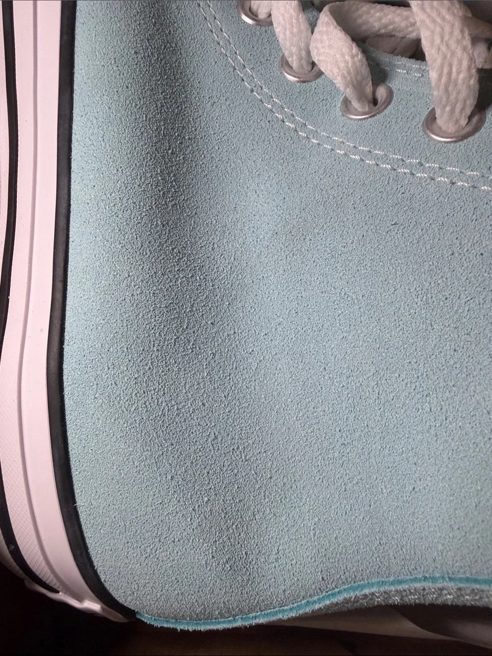 Converse High Top Sneakers - Blue Glow - Suede